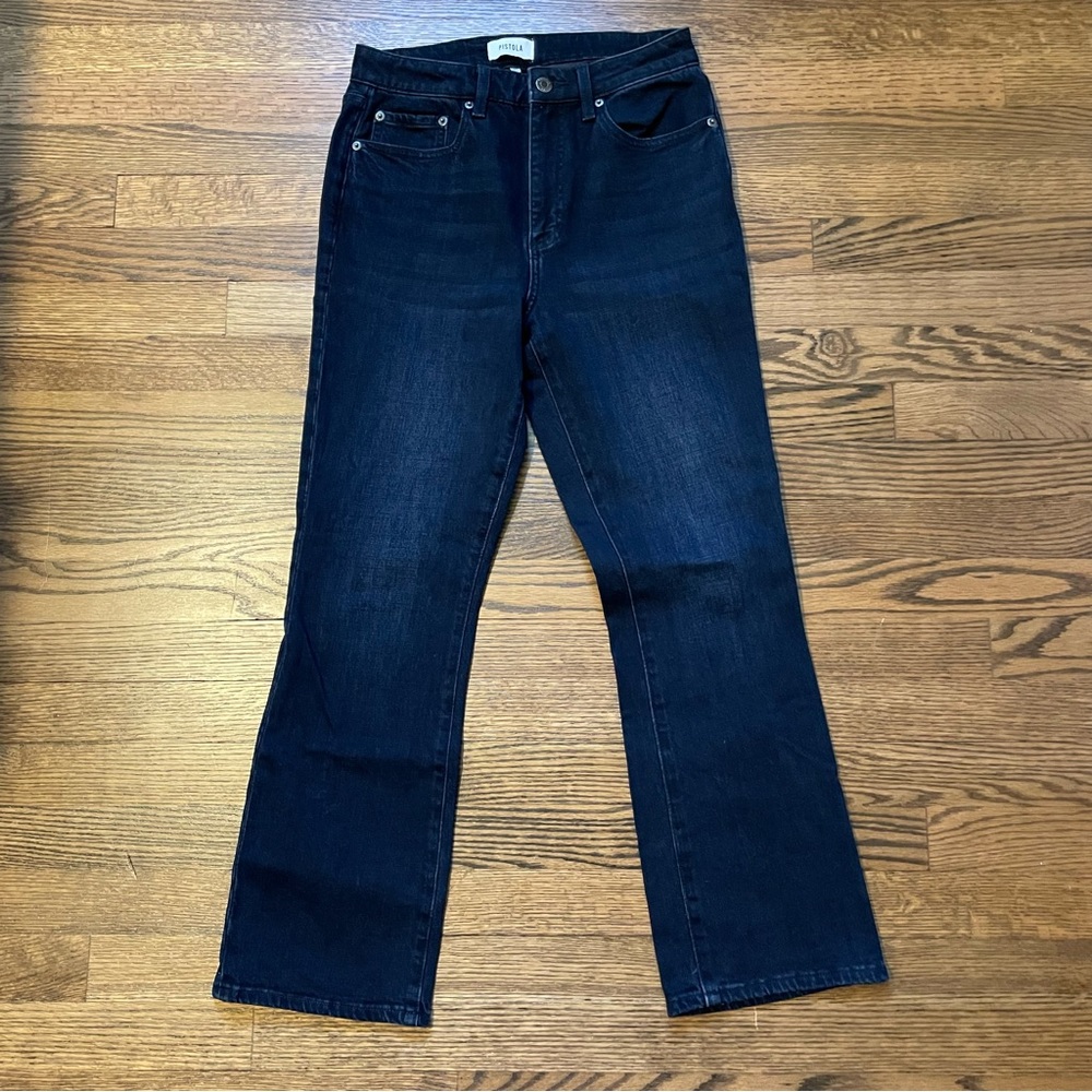 Pistola cropped denim in Joybird worn once pristine 27